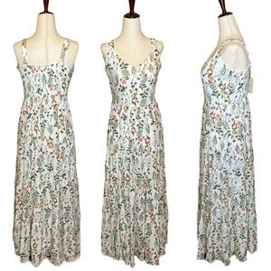 Cynthia Rowley Botanical Boho Maxi Dress. Excellent condition